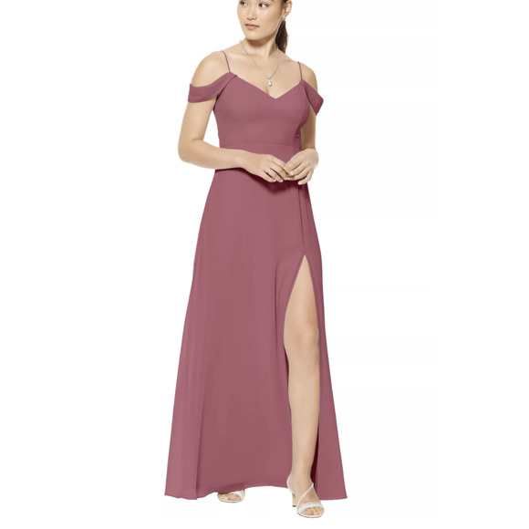 Bill Levkoff Dresses & Skirts - NWT Bill Levkoff Bridesmaid dress Rosewood Blush Style 8818 size 14